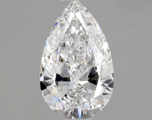 0.7 carat D-VS2 Natūralus Pear Deimantas (1)