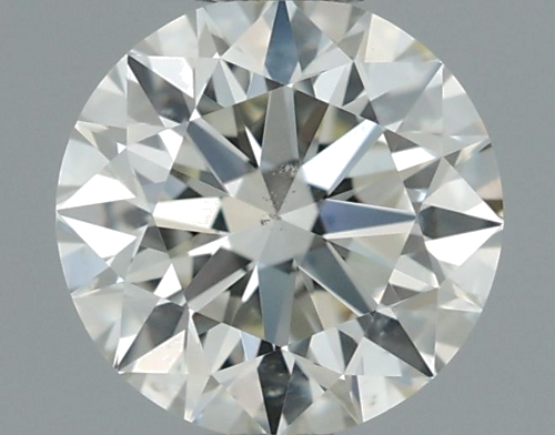 0.58 carat K-SI2 Excellent cut Natūralus Round Deimantas (1)