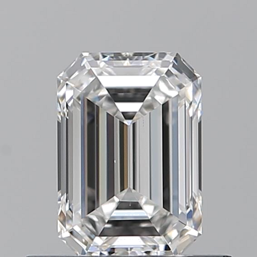 0.63 carat E-VS2 Natūralus Emerald Deimantas (1)