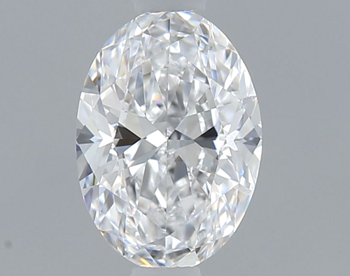 0.5 carat D-VVS1 Natūralus Oval Deimantas (1)