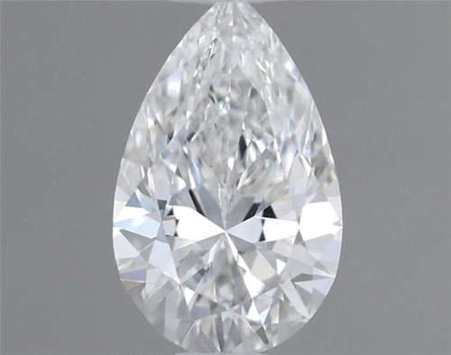 0.46 carat D-IF Natūralus Pear Deimantas (1)