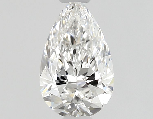 0.52 carat E-VS2 Natūralus Pear Deimantas (1)