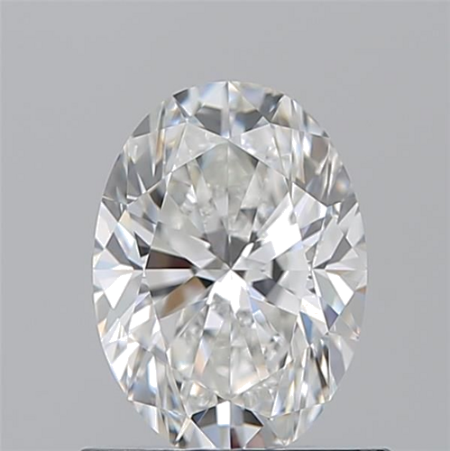 0.9 carat F-VVS1 Natūralus Oval Deimantas (1)