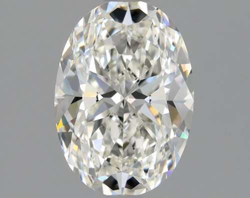 1.11 carat H-VVS1 Natūralus Oval Deimantas (1)
