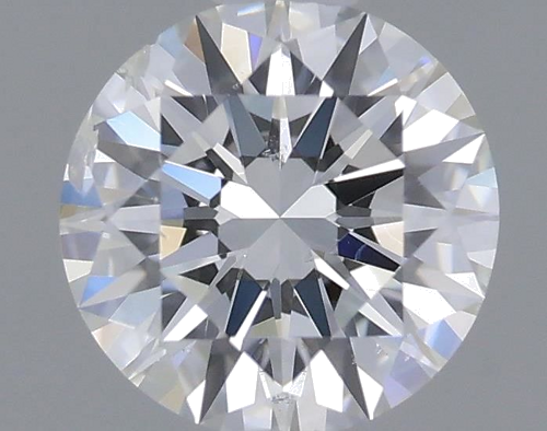 0.51 carat G-SI2 Excellent cut Natūralus Round Deimantas (1)