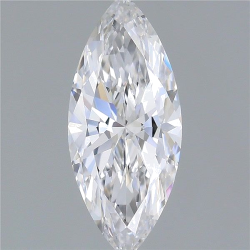 0.6 carat D-VS2 Natūralus Marquise Deimantas (1)
