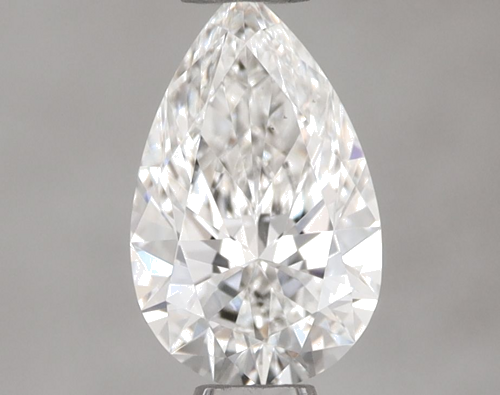 0.51 carat F-VS2 Natūralus Pear Deimantas (1)