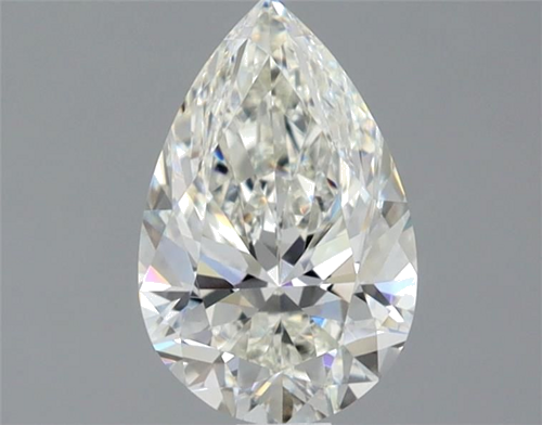 1.04 carat H-VVS2 Natūralus Pear Deimantas (1)