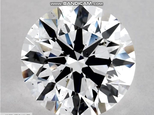 5.25 carat D-SI2 Excellent cut Natūralus Round Deimantas (1)