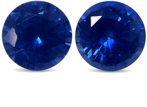 5.13 carat BLUE Round Safyras (1)