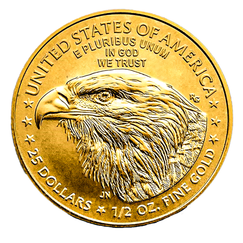 1/2 oz Американский Орел 2021 золотая монета (1)