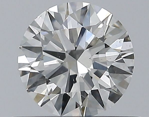 0.52 carat H-SI2 Excellent cut Natūralus Round Deimantas (1)