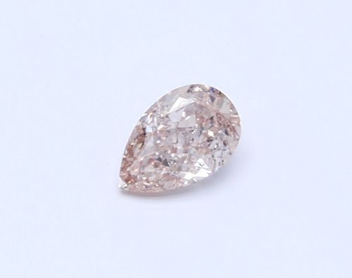 0.34 carat Fancy Light Brownish Pink-SI2 Natūralus Pear Deimantas (1)