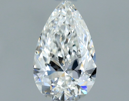 0.4 carat G-VVS1 Natūralus Pear Deimantas (1)