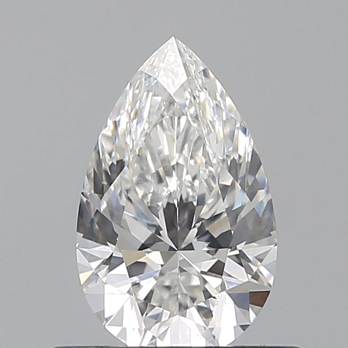 0.54 carat F-VS2 Natūralus Pear Deimantas (1)