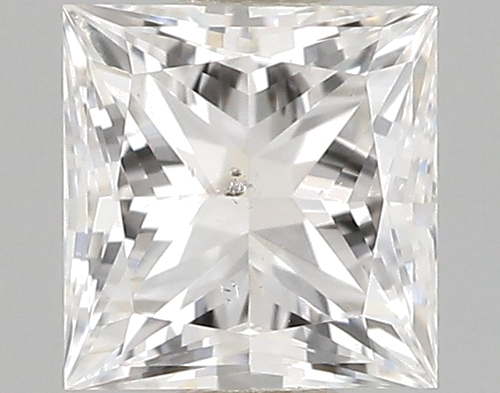 0.3 carat E-SI2 Natūralus Princess Deimantas (1)