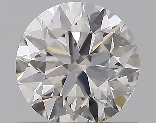 0.5 carat E-SI1 Excellent cut Natūralus Round Deimantas (1)