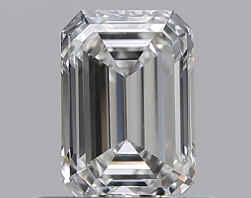 0.5 carat F-VVS2 Natūralus Emerald Deimantas (1)