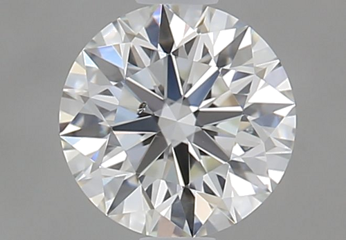 0.44 carat H-SI1 Excellent cut Natūralus Round Deimantas (1)