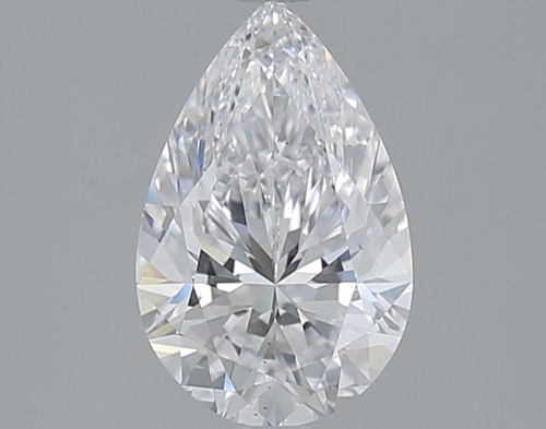 2.01 carat D-VS2 Natūralus Pear Deimantas (1)
