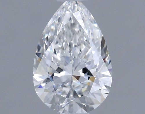 0.5 carat E-SI2 Natūralus Pear Deimantas (1)