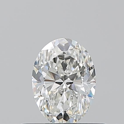 0.51 carat G-VVS2 Natūralus Oval Deimantas (1)