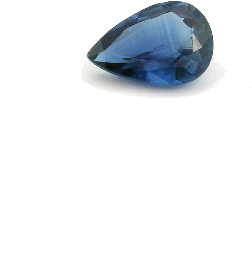 0.63 carat BLUE Pear Safyras (1)