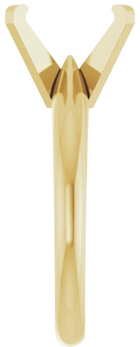 Sužadėtuvių Žiedas „Solitaire“ 14k yellow gold Oval 10mm x 8mm (4)