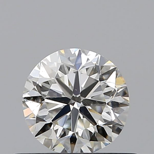 0.51 carat J-SI2 Very Good cut Natūralus Round Deimantas (1)