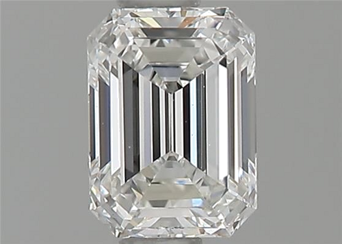 0.55 carat F-VS2 Natūralus Emerald Deimantas (1)