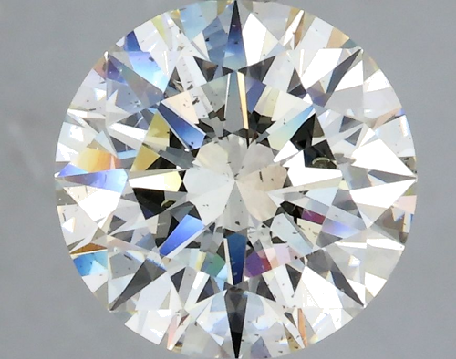 3.13 carat K-SI2 Excellent cut Natūralus Round Deimantas (1)
