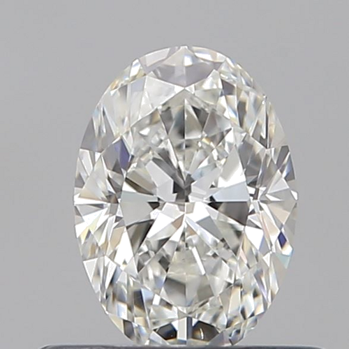 0.55 carat G-VS2 Natūralus Oval Deimantas (1)