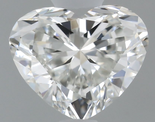 0.5 carat H-VVS1 Natūralus Heart Deimantas (1)