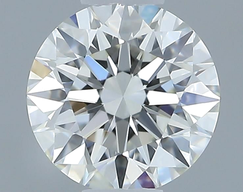 0.38 carat I-VVS2 Excellent cut Natūralus Round Deimantas (1)