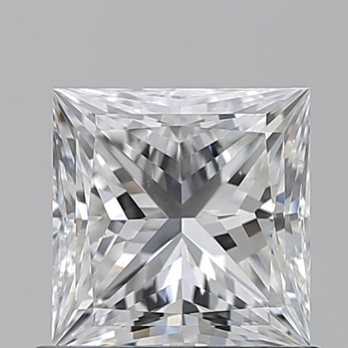 0.96 carat F-VS2 Natūralus Princess Deimantas (1)