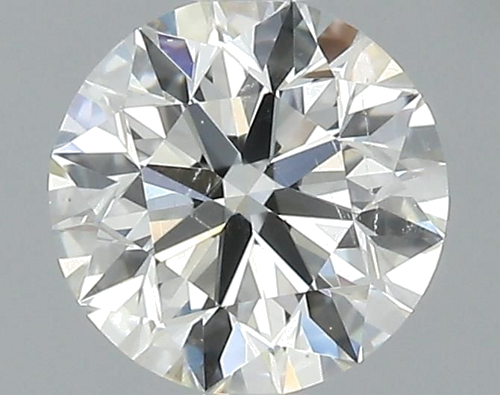 0.46 carat I-SI2 Excellent cut Natūralus Round Deimantas (1)