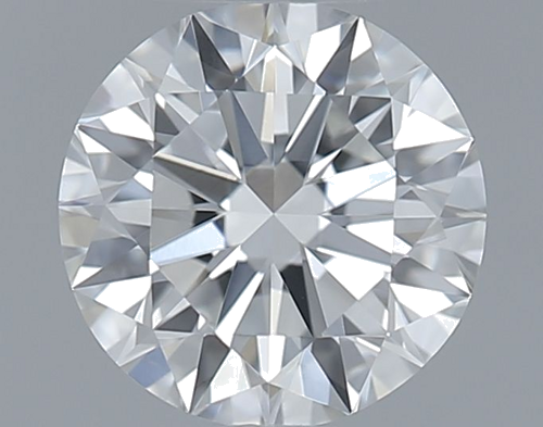 0.5 carat F-VVS2 Excellent cut Natūralus Round Deimantas (1)