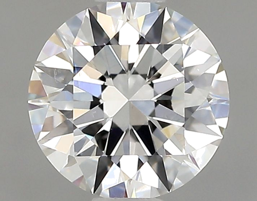 0.65 carat F-SI1 Excellent cut Natūralus Round Deimantas (1)