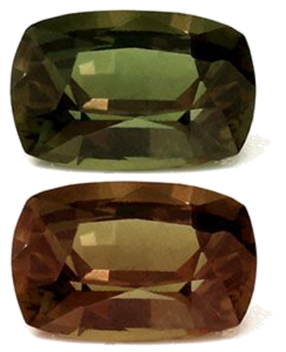 0.63 carat GREEN Cushion Alexandrite (1)