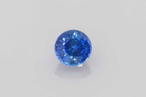 0.42 carat BLUE Round Safyras (1)