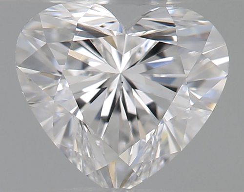 0.52 carat D-VS1 Natūralus Heart Deimantas (1)