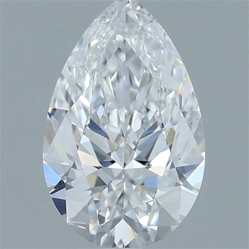 0.41 carat D-SI1 Natūralus Pear Deimantas (1)