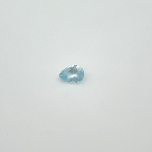 0.52 carat BLUE Pear Aquamarine (1)