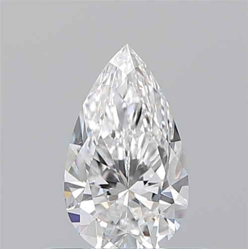 0.5 carat E-VS1 Natūralus Pear Deimantas (1)