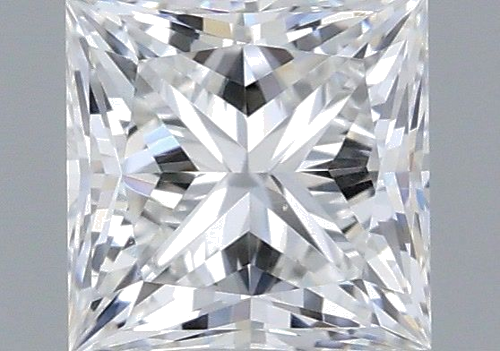 0.31 carat F-VS2 Natūralus Square Deimantas (1)