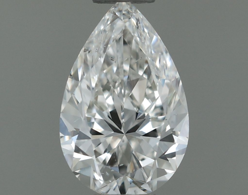 0.5 carat H-SI1 Natūralus Pear Deimantas (1)