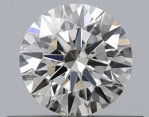 0.43 carat K-SI1 Excellent cut Natūralus Round Deimantas (1)