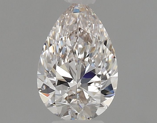 0.54 carat I-VVS1 Natūralus Pear Deimantas (1)