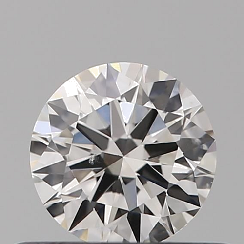 0.37 carat I-SI1 Excellent cut Natūralus Round Deimantas (1)
