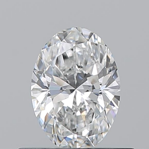 0.5 carat F-VVS1 Natūralus Oval Deimantas (1)